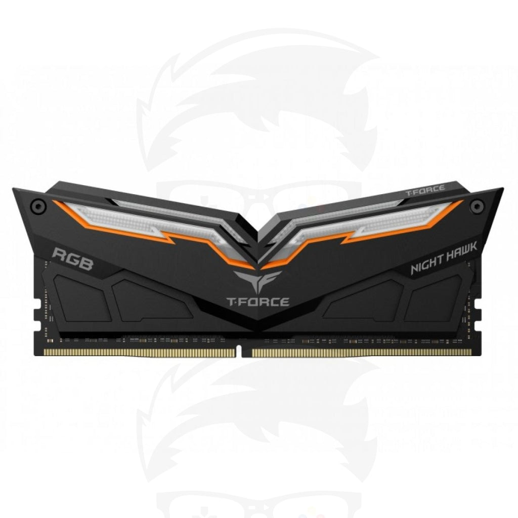 TEAMGROUP T-Force NIGHT HAWK RGB 32GB 2x16 3600MHZ DDR4 GAMING MEMORY TEAMGROUP T-Force NIGHT HAWK RGB 32GB 2x16 3600MHZ DDR4 GAMING MEMORY